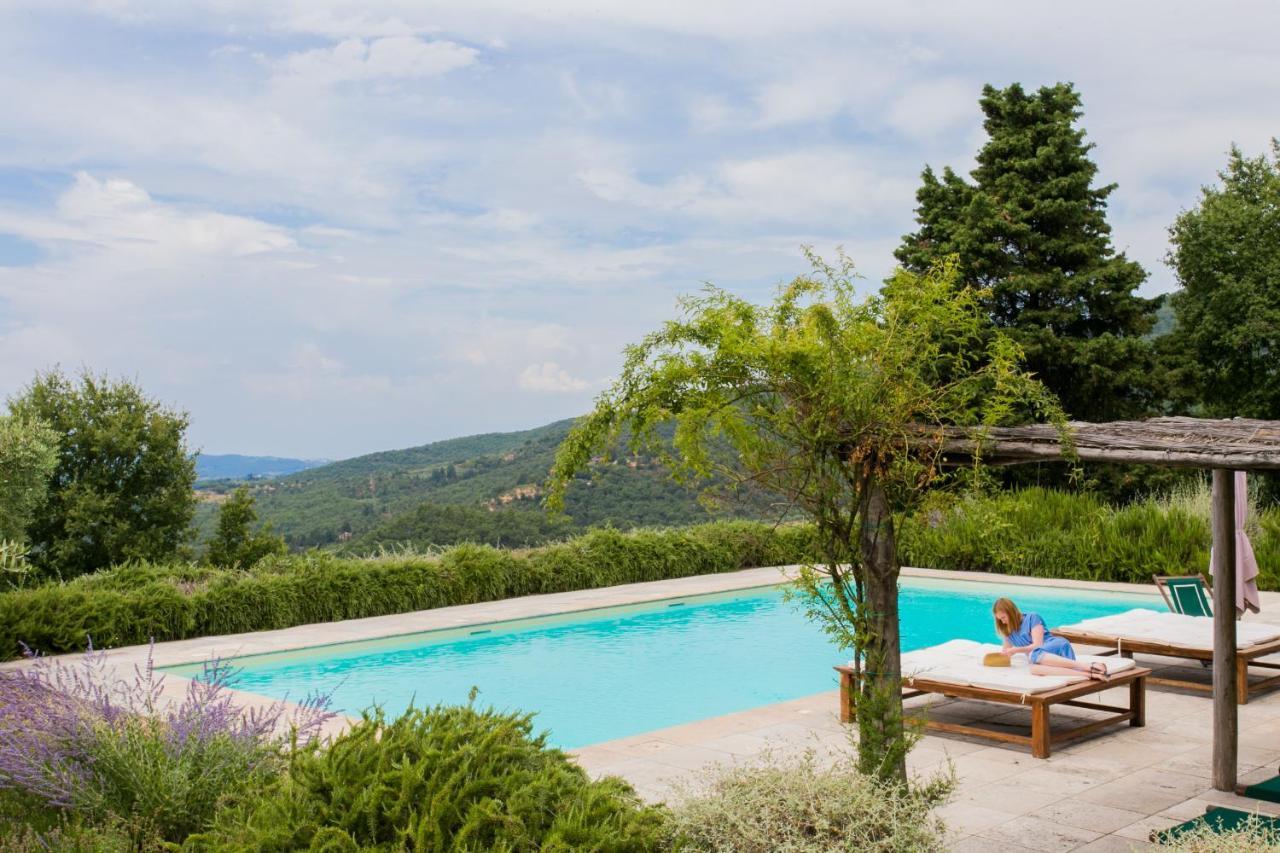 Villa Il Poggio Греве ин Кианти Екстериор снимка