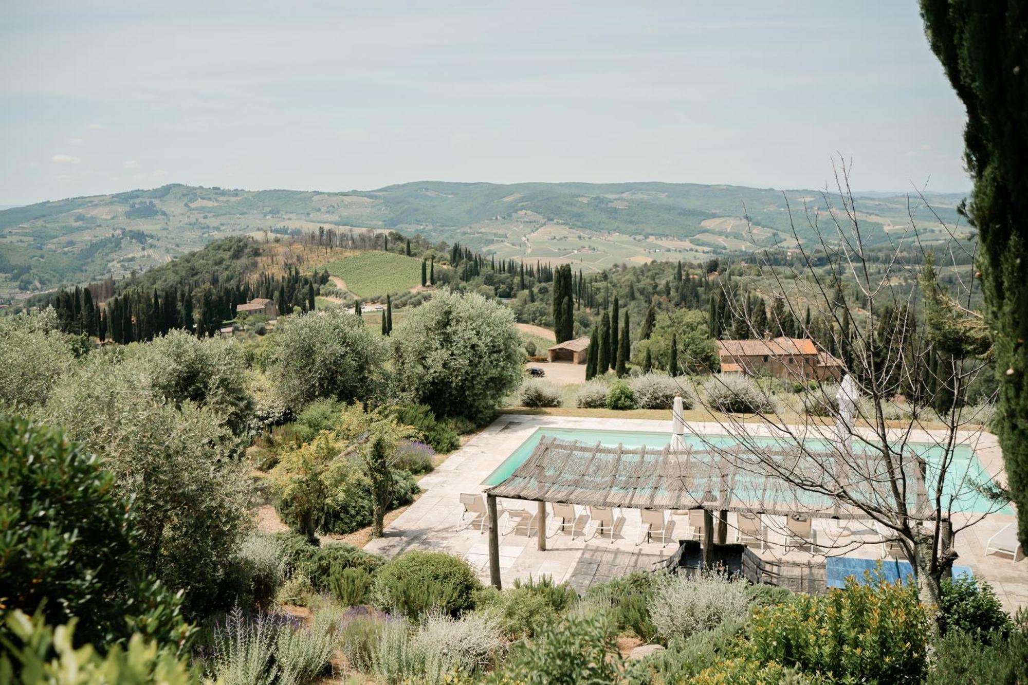 Villa Il Poggio Греве ин Кианти Екстериор снимка